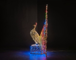 Световая фигура Павлин №1 002, фото 2