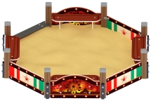 Песочница восьмигранная Карнавал (Шапито) - ИО 5.01.04-20 Песочница восьмигранная Карнавал (Шапито) - ИО 5.01.04-20