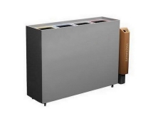 Урна для раздельного сбора мусора 09, 4 секции Урна для раздельного сбора мусора 09, 4 секции