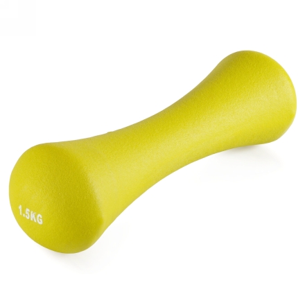 Гантель  неразборная 1,5 кг неопрен  , фото 1