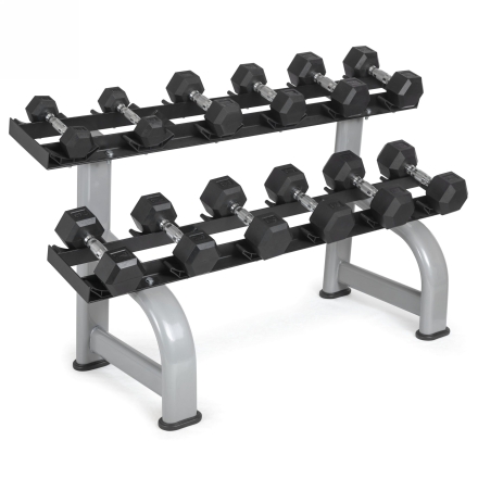 Стойка для гантелей на 6 пар VictoryFit VF-D4022 (2 места), фото 3