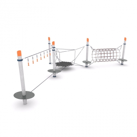 Канатная конструкция для лазания-03.06, фото 1