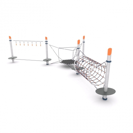 Канатная конструкция для лазания-03.06, фото 2