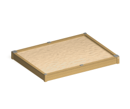 Песочница Стрекоза M ПСL-04 для детской площадки, фото 1