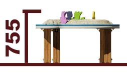 Песочный столик Тысяча островов 02017 для детей с ограниченными возможностями для уличной площадки, фото 2