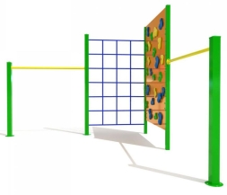 Уличный спортивный комплекс Актив спорт 2 для детской площадки, фото 2
