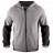 Олимпийка Hayabusa Wingback Hoodie Grey/Black