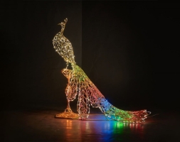 Световая фигура Павлин №2 001, фото 1