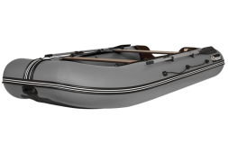 Моторная лодка ПВХ Фрегат 350 FM Light (ФМ Лайт) НДНД Про Серый, фото 5