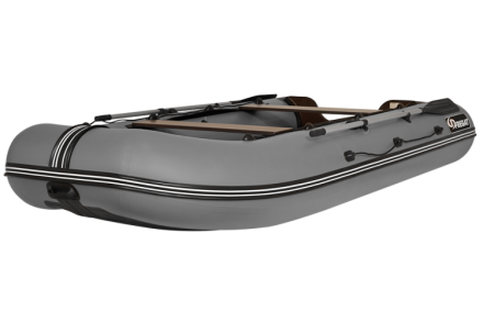 Моторная лодка ПВХ Фрегат 350 FM Light (ФМ Лайт) НДНД Про Серый, фото 5