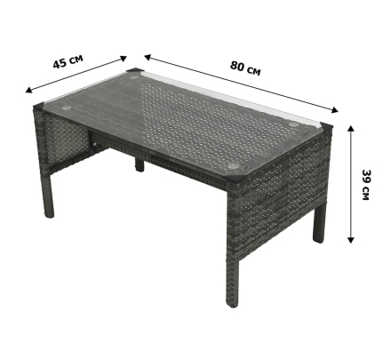 Набор мебели Рикардо серый, серый, фото 19