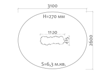 Скамейка детская 26004 для игровой площадки Скамейка детская 26004 для игровой площадки