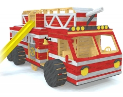 Детская площадка TORUDA WOOD Пожарная машина, фото 1 Детская площадка TORUDA WOOD Пожарная машина, фото 1