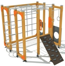 Гимнастический комплекс ДСК-04 для уличных спортивных площадок Гимнастический комплекс ДСК-04 для уличных спортивных площадок