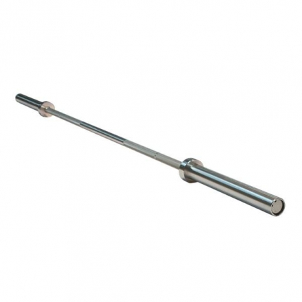 Гриф олимпийский прямой 86&quot;, до 679 кг, хромированный (класс-GOLD), фото 1