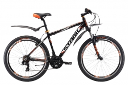 Велосипед Stark'17 Indy 26.2 V черно-оранжевый 18&quot;