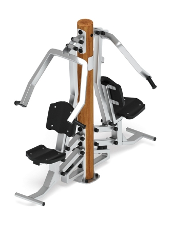 Тренажер жим от груди двойной (лиственница темный) СТ 030-Л.И3.01, фото 3