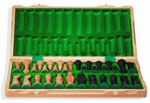 Шахматы "Дубовые" (Россия, дерево, 65х33х8см) Шахматы "Дубовые" (Россия, дерево, 65х33х8см)