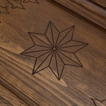 Нарды резные "5 звезд", Ustyan Нарды резные "5 звезд", Ustyan