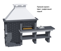 Печь Аристократ 814 Радиальный кирпич красный