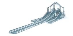 Зимняя горка Савушка Зима 11/1 (Серый Индиго), фото 1