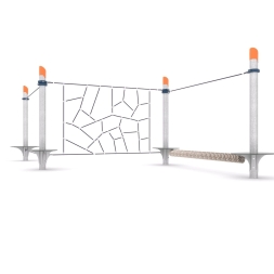 Канатная конструкция для лазания-03.08, фото 2