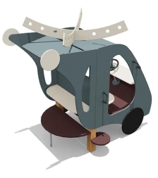 Игровой макет мини Вертолётик ВСТ 5629 для детской площадки, фото 2