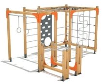 Гимнастический комплекс ДСК-15 для уличных спортивных площадок Гимнастический комплекс ДСК-15 для уличных спортивных площадок