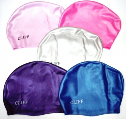 Шапочка для плавания силиконовая CS13/2 (для длинных волос), фото 1