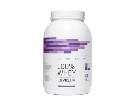 Концентрат сывороточного белка Level Up 100% WHEY 908гр., фото 1