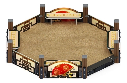 Песочница восьмигранная Карнавал (Шанхай) - ИО 5.01.04-21, фото 4