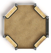 Песочница восьмигранная Карнавал (Шанхай) - ИО 5.01.04-21