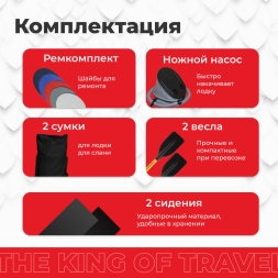 Моторная лодка ПВХ DRAGON (Драгон) 3200 Sport СКК слань-книжка киль, фото 5