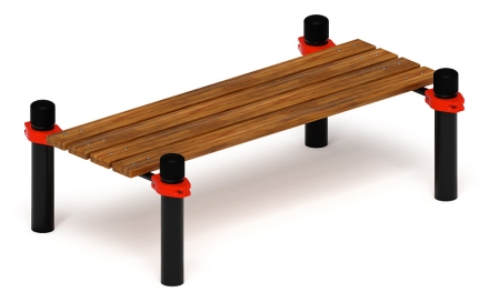 Воркаут 108 красный ВТ 12.12-01, фото 3