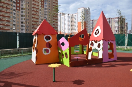 Песочный столик Цветок h 450мм 02018.21 для детской площадки, фото 5