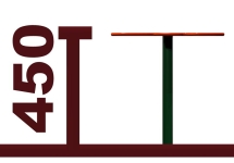 Песочный столик Цветок h 450мм 02018.21 для детской площадки Песочный столик Цветок h 450мм 02018.21 для детской площадки