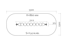 Скамейка детская 26002.21 для игровой площадки Скамейка детская 26002.21 для игровой площадки