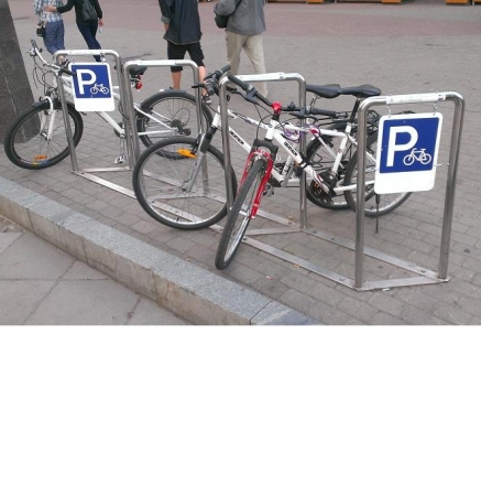 Велопарковка Муниципалитет с рекламой, фото 1
