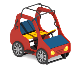 Игровой комплекс Машина ИО-07.1 для детской площадки