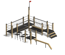 Спортивный комплекс СО-39.1 для детской площадки Спортивный комплекс СО-39.1 для детской площадки
