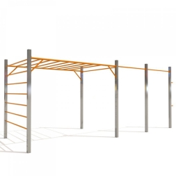 Оборудование для Воркаут ActiSteel S 4 для спортивной площадки, фото 4 Оборудование для Воркаут ActiSteel S 4 для спортивной площадки, фото 4