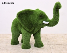 Топиари слоненок Африканский S - газон Premium Топиари слоненок Африканский S - газон Premium