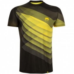 Футболка Venum Dream Dry Tech - Black/Yellow, фото 1