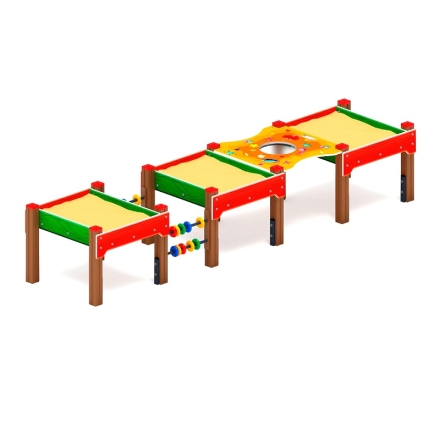 Песочница Забота тройная - ДОВ 50.01.05-01, фото 2