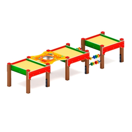 Песочница Забота тройная - ДОВ 50.01.05-01, фото 1