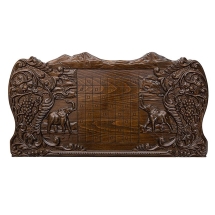 Нарды резные "Слоны в Африке", Ustyan Нарды резные "Слоны в Африке", Ustyan