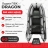 Моторная лодка ПВХ DRAGON (Драгон) 380 MAX НДНД серая