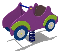 Качалка на пружине Машинка 04018.21 для детской площадки Качалка на пружине Машинка 04018.21 для детской площадки