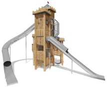 Игровой комплекс Эко 071210 для детской площадки Игровой комплекс Эко 071210 для детской площадки