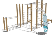 Детский спортивный комплекс Циркон СРО104.00.1 для улицы Детский спортивный комплекс Циркон СРО104.00.1 для улицы